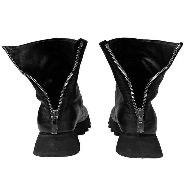 GUIDI ZO08V HORSE FULL GRAIN BLAKE ANKLE BACK ZIP BOOTS ホースレザーVi-Liteソールバックジップブーツ シューズ 靴 クツ 馬革 定価218,900円 グイディ メンズ