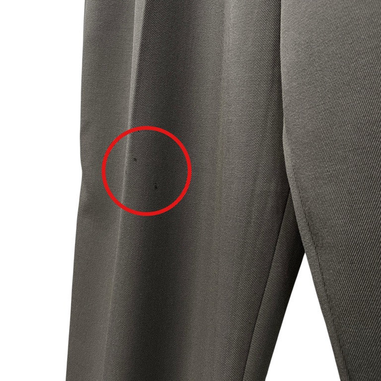 Y's for men オールドギャバジン裾アジャスター1タックワイドテーパードパンツ アーミーギャバジン スラックス トラウザーズ Archive 70s 80s Yohji Yamamoto Pour Homme ヨウジヤマモトプールオム ワイズフォーメン メンズ