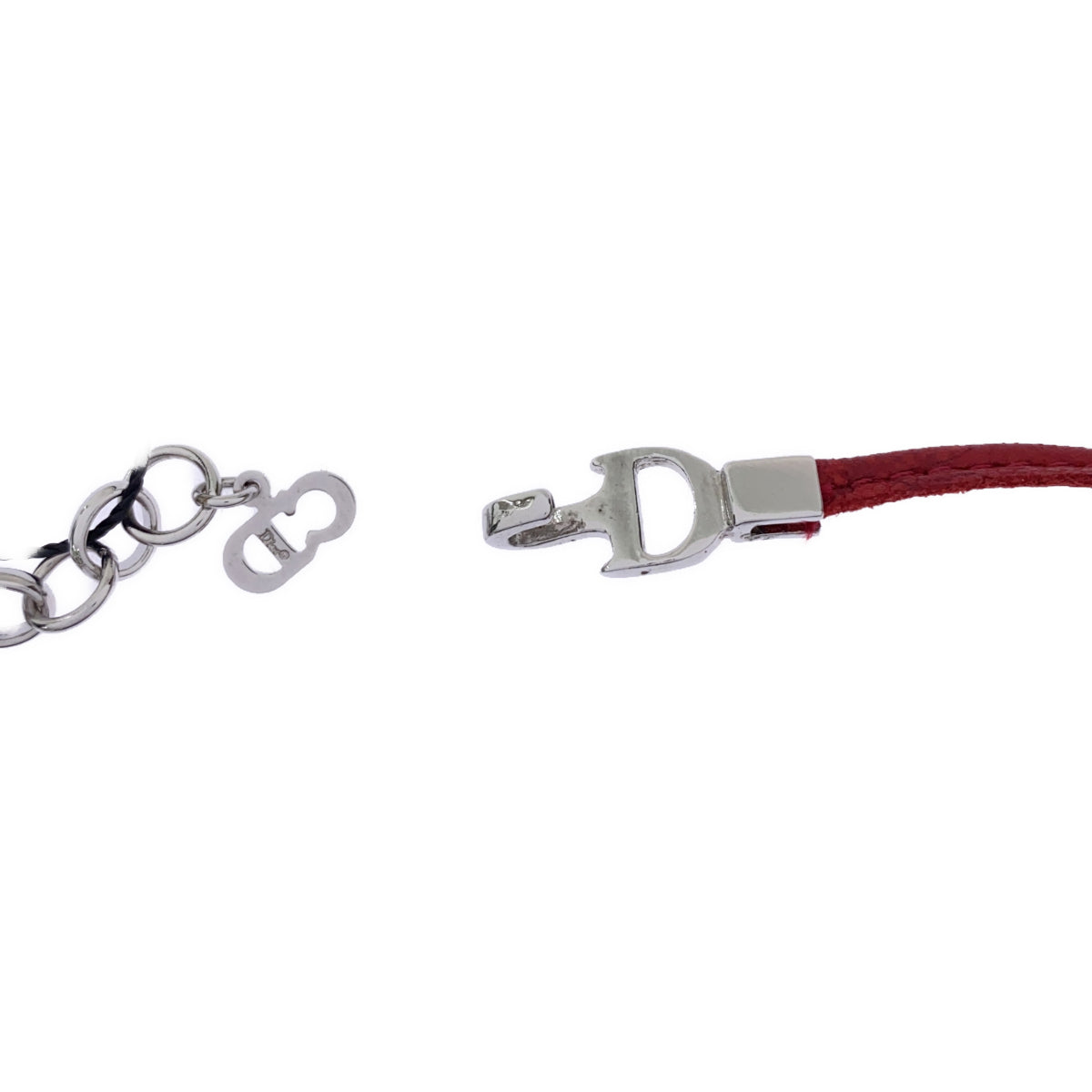 Christian Dior Christian Dior チョーカー CDレザーリボン