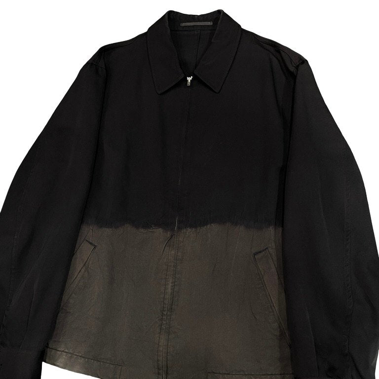 COMME des GARCONS HOMME PLUS 93AW 脱色ウールジップアップスポーツジャケット ブルゾン Archive 90s Artist in his studio アーティストインヒズスタジオ 脱色期 名作 コート アウター コムデギャルソンオムプリュス メンズ