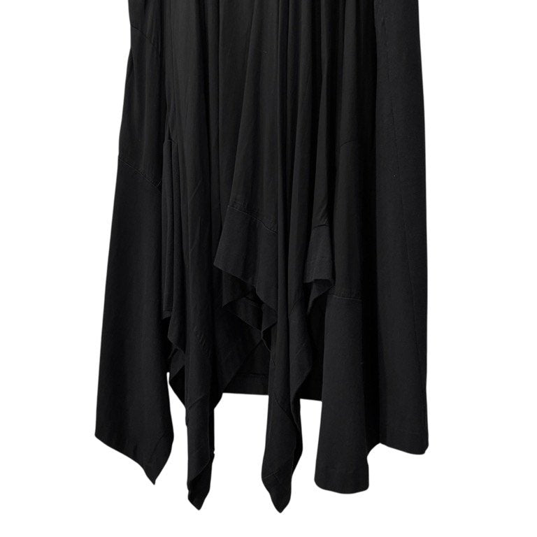 Ground Y 18SS ランダムカットヘム切替レーヨンドローストリングスカート ボトムス パンツ Yohji Yamamoto グラウンドワイ ヨウジヤマモト レディース