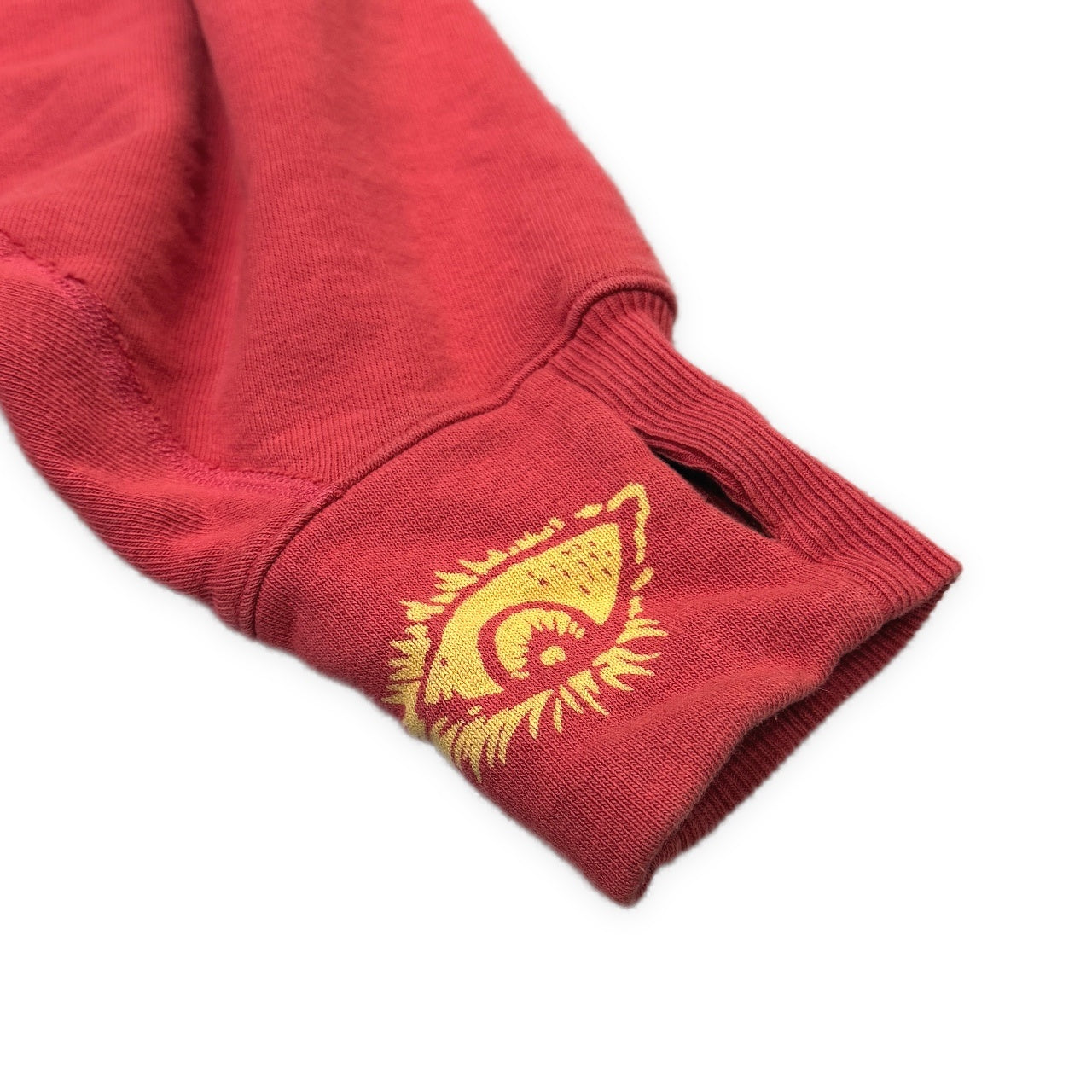 KAPITAL 24AW SPEAKEASY COLLEGE PRINTED HOODIE スピークイージーカレッジプリントフーディ アイプリントオーバーサイズサムホールパーカー 指貫 目 眼 キャピタル メンズ レディース ユニセックス
