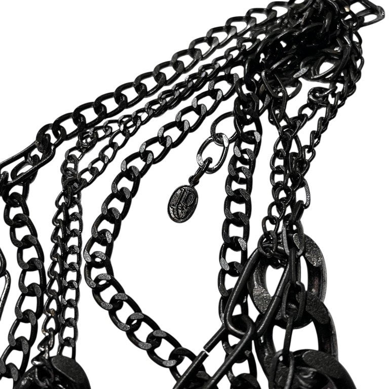 Jean Paul GAULTIER マルチチェーンドレープネックレス 一点物 激レア 希少 Archive 90s 00s JPG 未使用 ペンダント アクセサリー ジャンポールゴルチエ メンズ レディース ユニセックス