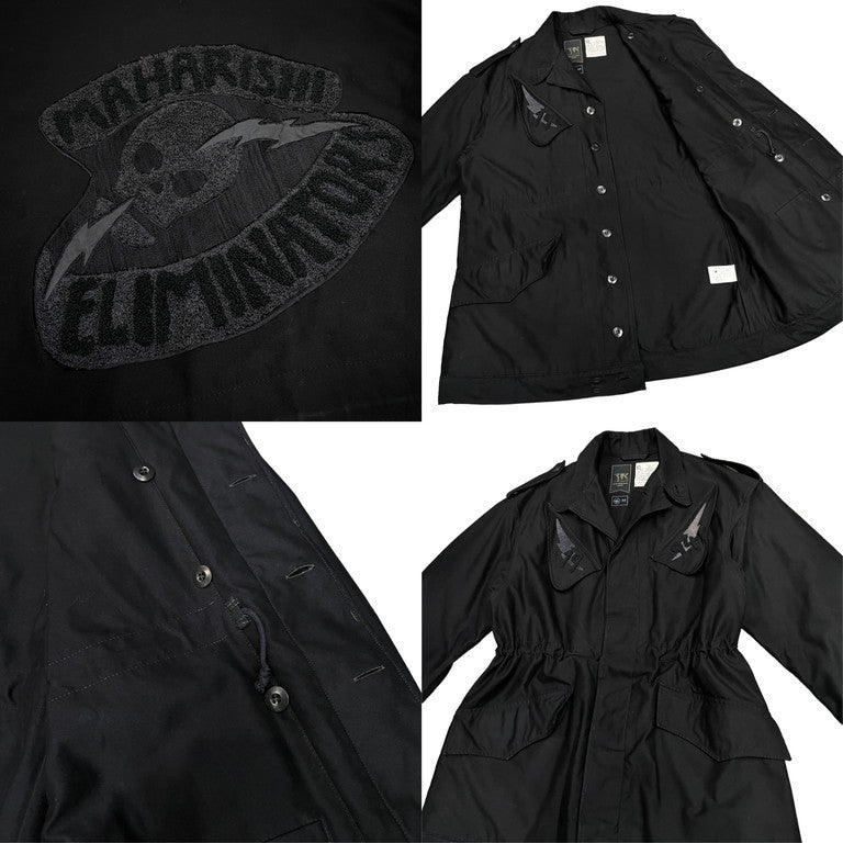 MAHARISHI MILITARY ARCHIVE PROGRAM リメイク刺繍ミリタリーフィールドコート ジャケット ブルゾン オランダ軍 アーミー