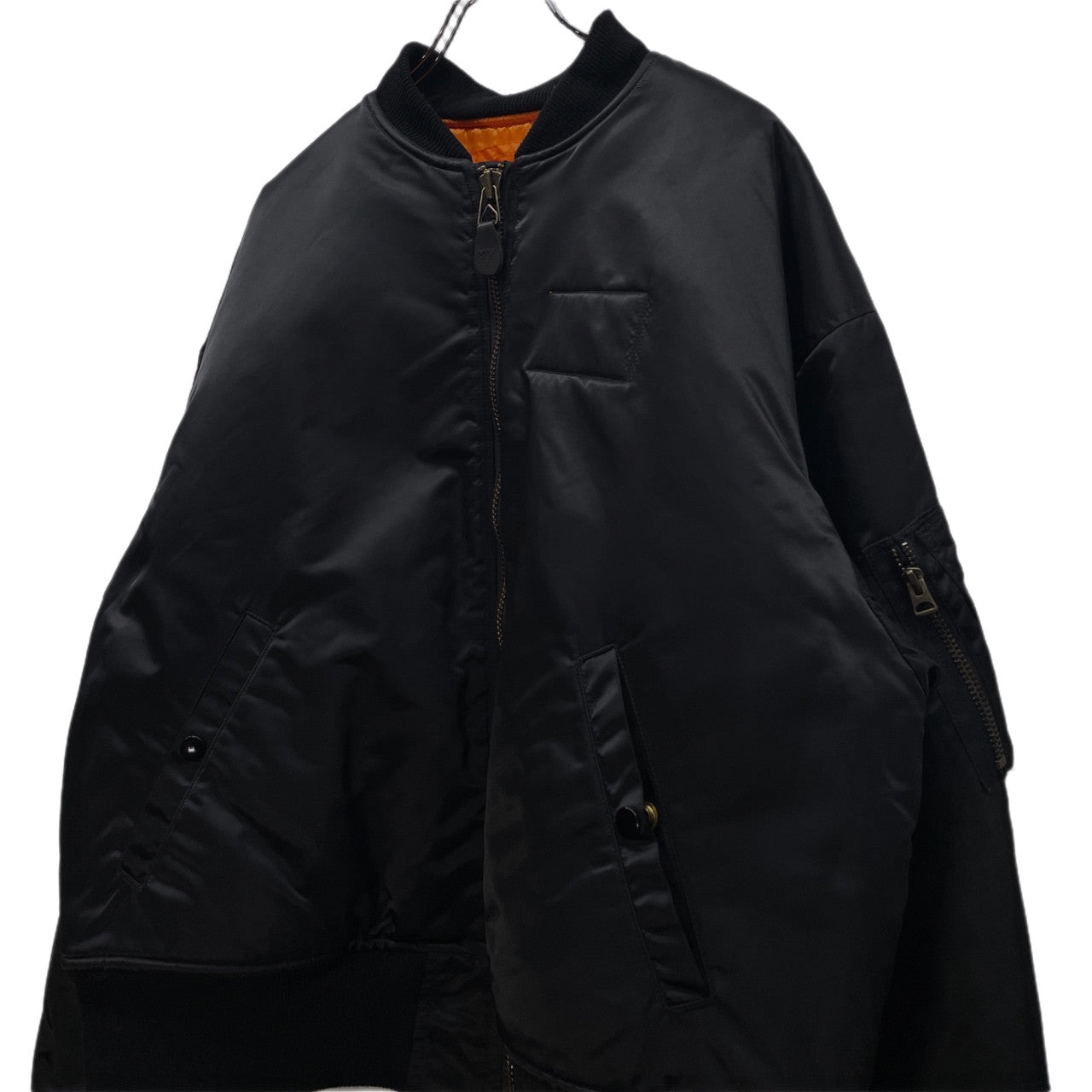 SAINT MICHAEL 24AW NO DAMEGE MA-1 ノーダメージナイロンボンバージャケット ブルゾン コート アウター リバーシブル SM-YS1-0000-063 定価144,100円 SAINT Mxxxxxx セントマイケル メンズ