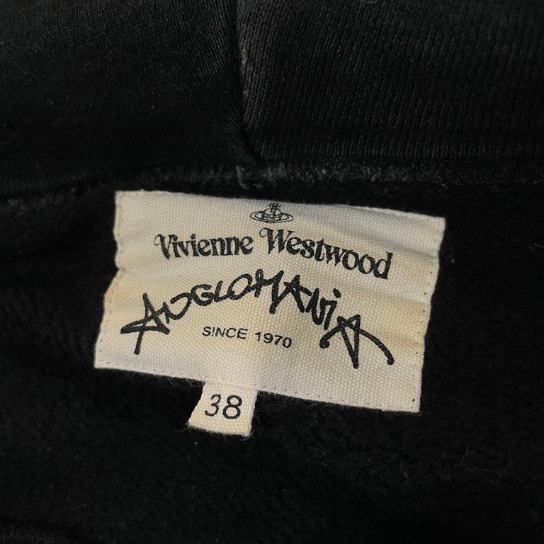 Vivienne Westwood ANGLOMANIA 15AW 魔女フードスウェットロングワンピースパーカー フーディ ブルゾン ジャケット コート ヴィヴィアンウエストウッド アングロマニア レディース