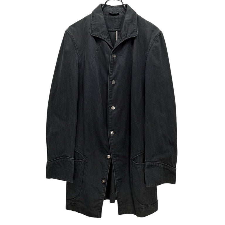 Vivienne Westwood MAN 00SS オーブ刻印メタルボタンコットンパイピングロングコート ジャケット ブルゾン アウター Archive 90s 00s ヴィヴィアンウエストウッド マン メンズ