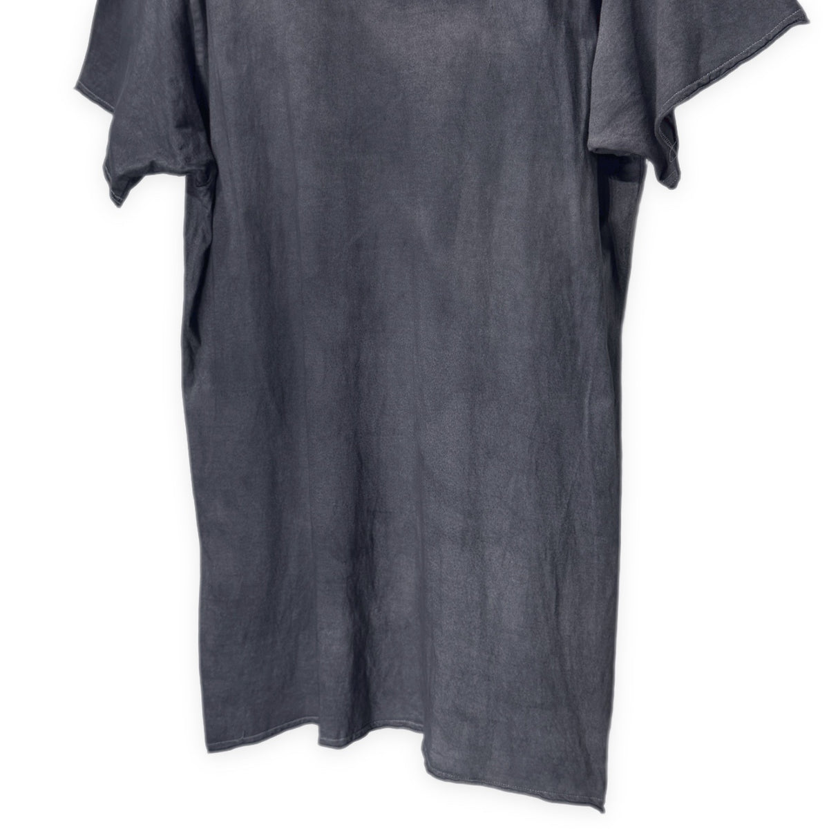 Ground Y フロントスリット製品染めカットソー Tシャツ Tee T-shirt トップス Yohji Yamamoto グラウンドワイ ヨウジヤマモト メンズ レディース ユニセックス