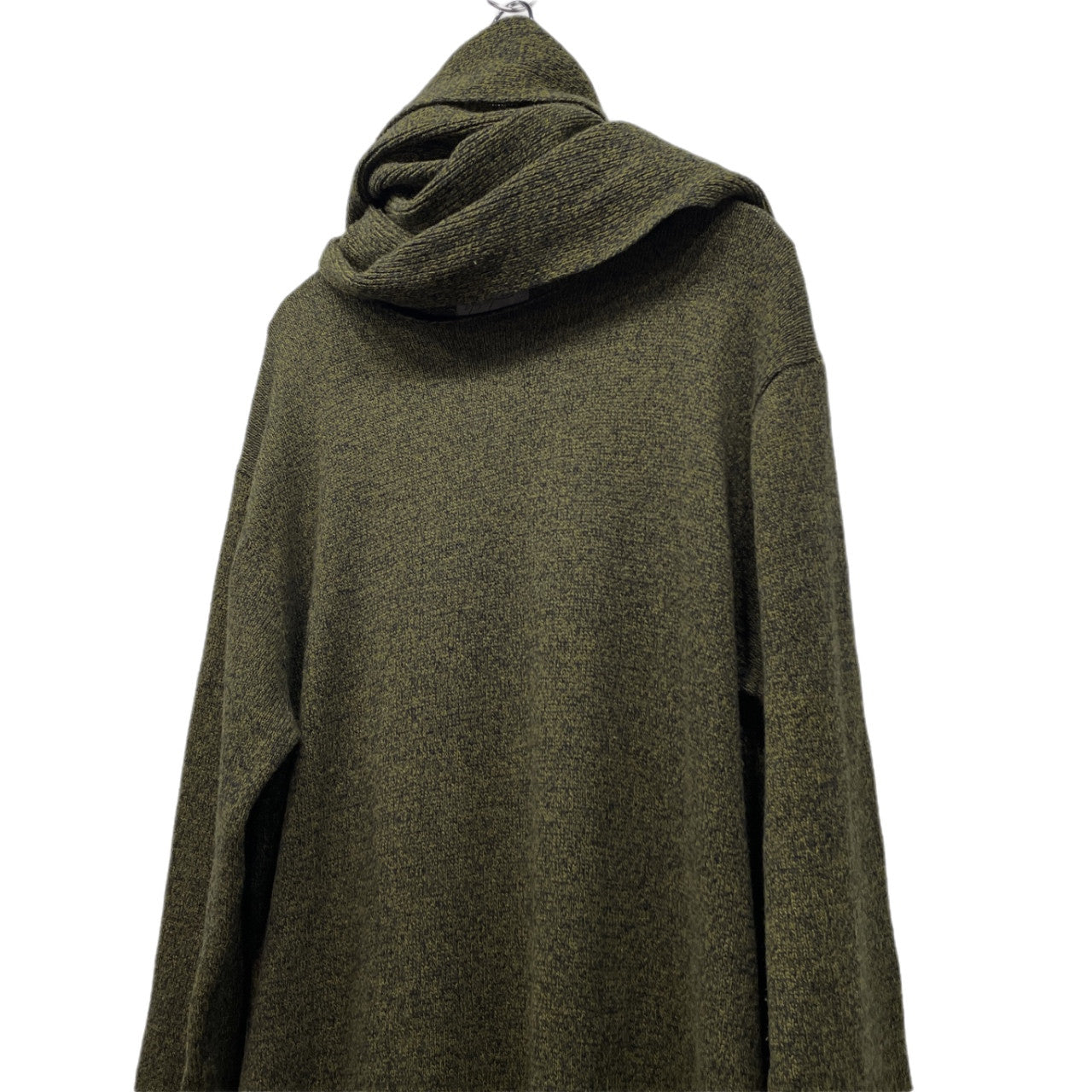 Yohji Yamamoto Pour Homme 96AW ストールドッキングウールニットロングワンピース セーター トップス アウター マフラー Archive 90s 脱色期 ヨウジヤマモトプールオム メンズ