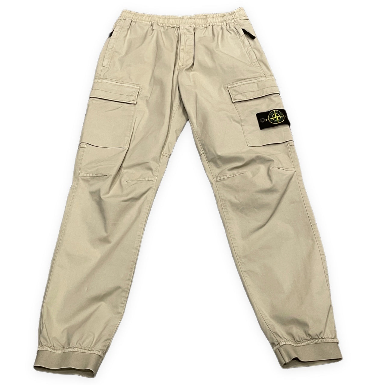 STONE ISLAND 25AW SUPIMA COTTON TWILL STRETCH-TC スーピマコットンツイルストレッチカーゴジョガーパンツ ボトムス K2S153100031 S0010 V009A 定価83,600円 ストーンアイランド メンズ