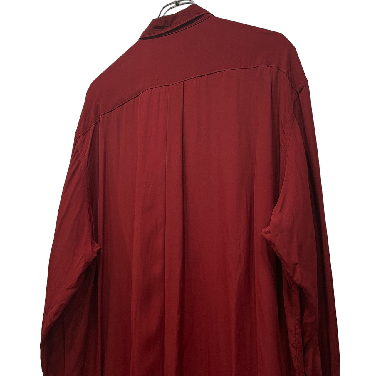Y's for men レーヨンスクエアカットオーバーサイズフライフロントシャツ ブラウス Archive 90s 比翼 トップス Yohji Yamamoto Pour Homme ヨウジヤマモトプールオム ワイズフォーメン メンズ