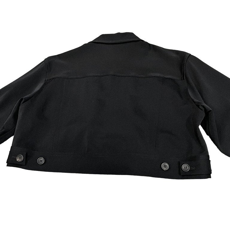 Y's ウールギャバジンダブルポケットショートトラッカージャケット ブルゾン コート Archive 90s 00s Yohji Yamamoto