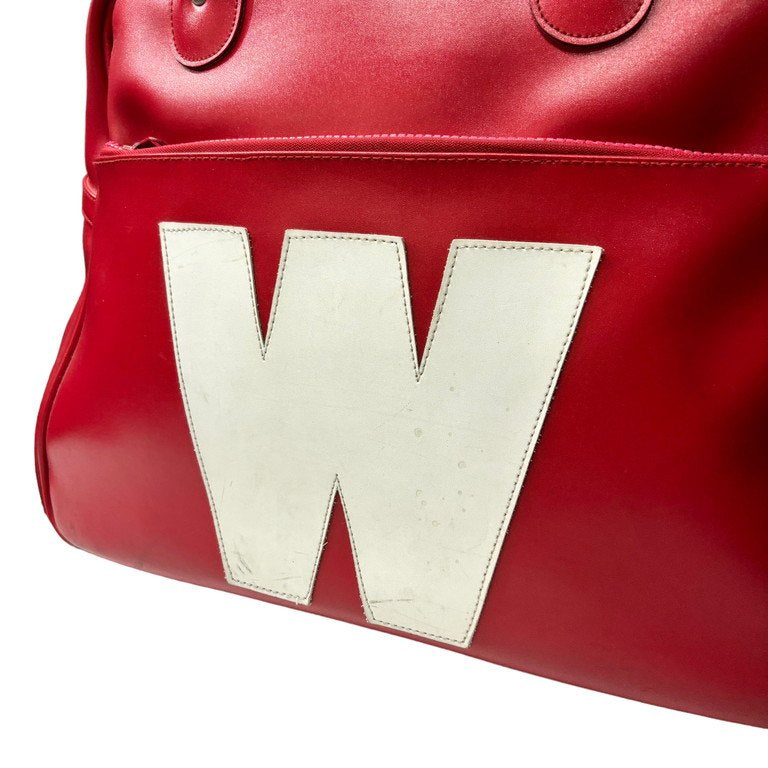 W< Wロゴビッグボストンバッグ Archive 90s 手提げ鞄 カバン ハンド トート Walter Van Beirendonck ウォルターヴァンベイレンドンク メンズ レディース ユニセックス