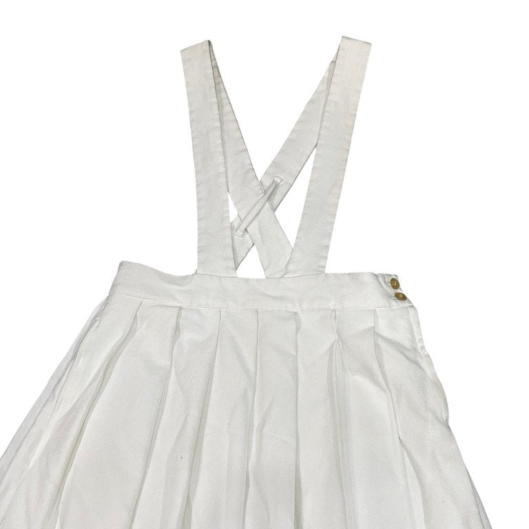 COMME des GARCONS GIRL 18SS ポリエステル縮絨プリーツサロペットスカート サスペンダー ボトムス パンツ コムデギャルソン ガール レディース
