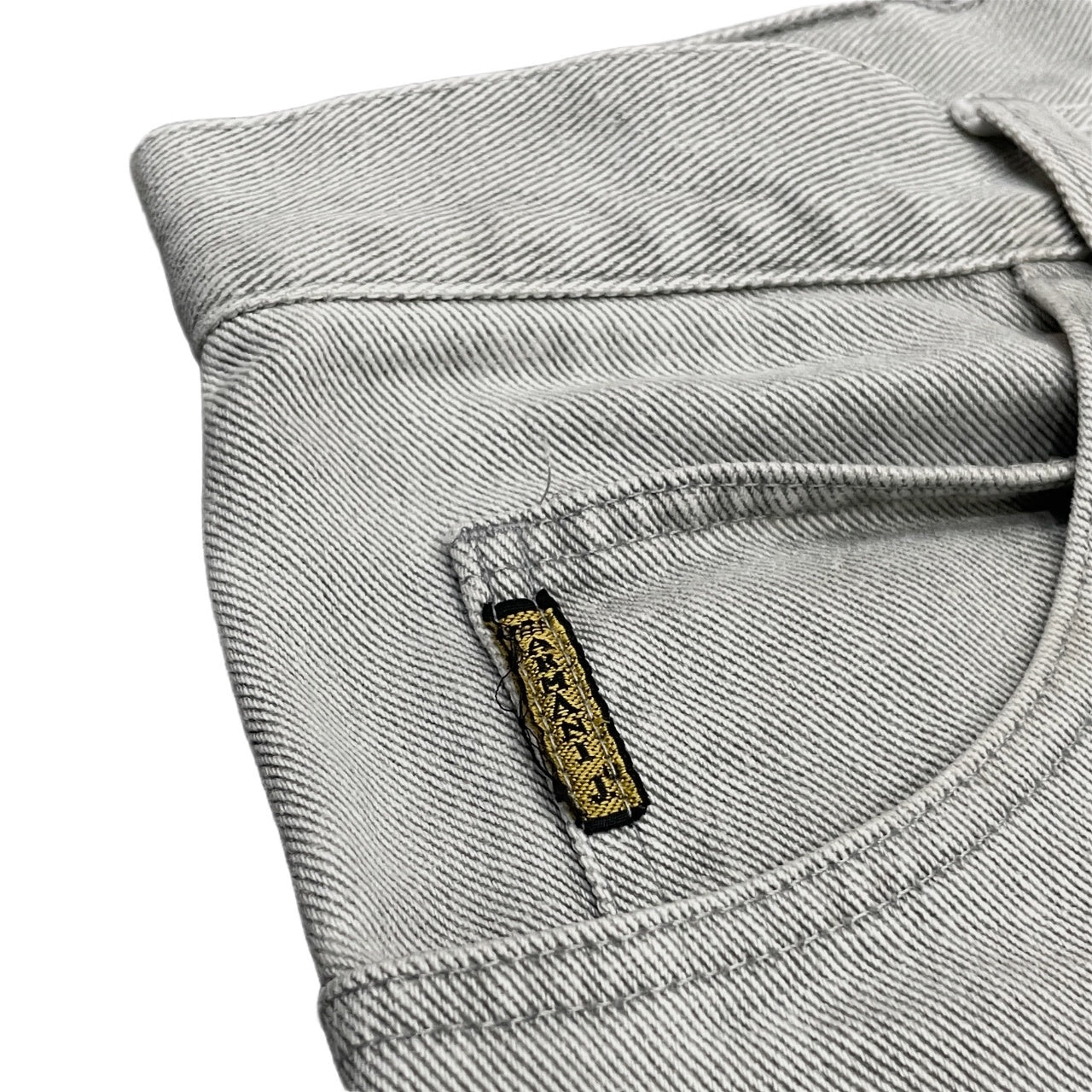 ARMANI JEANS グレーデニムワイドテーパードパンツ ジーンズ ボトムス Archive 90s アルマーニ ジーンズ メンズ