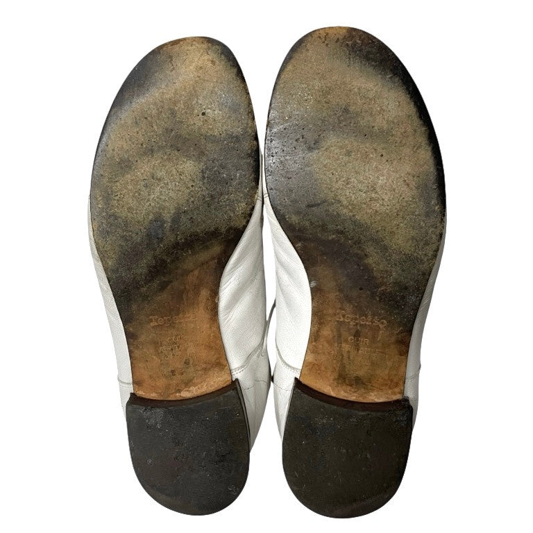Yohji Yamamoto × repetto レザーレースアップフラットシューズ ブーツ 短靴 クツ 43 ヨウジヤマモト レペット メンズ