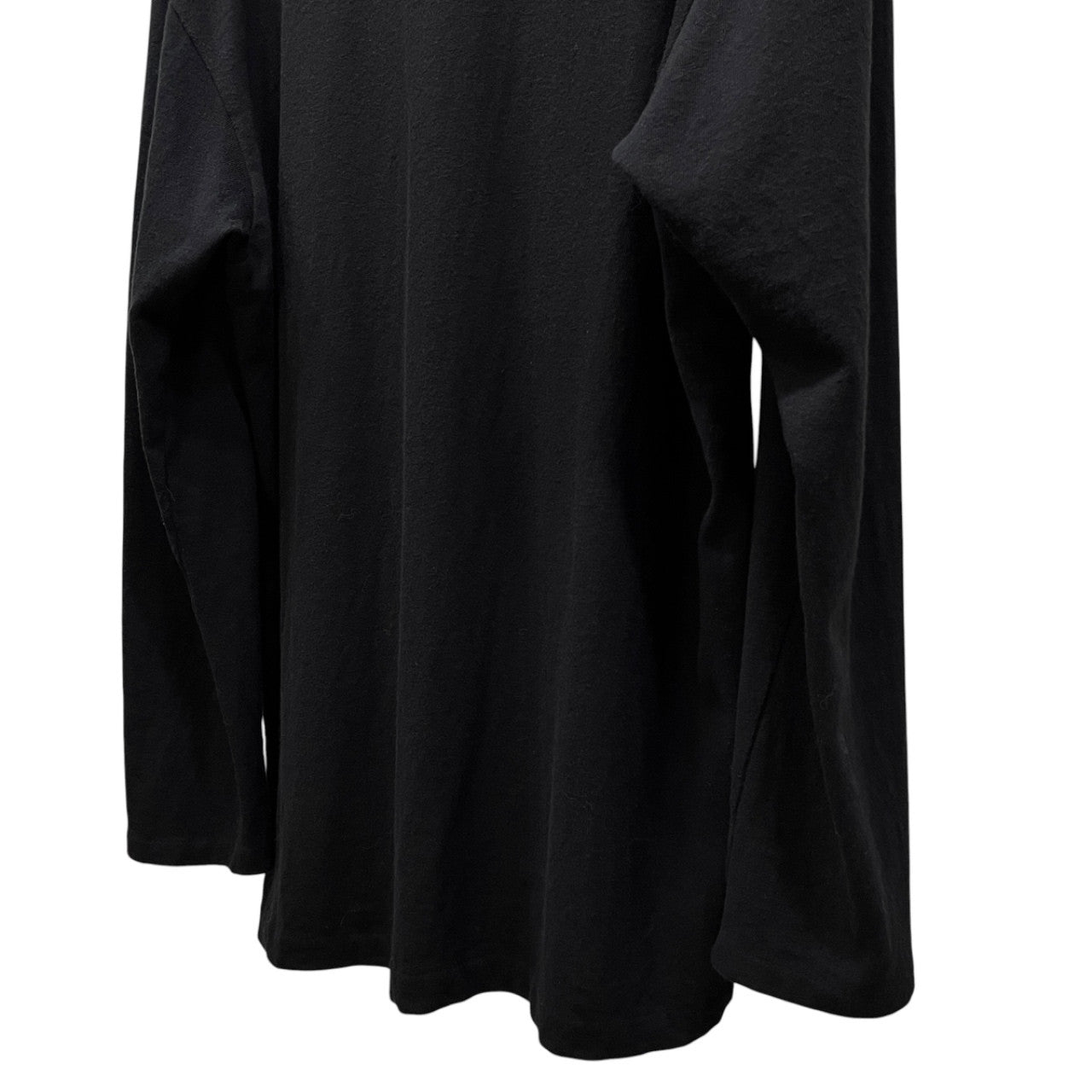 Yohji Yamamoto Pour Homme 20AW 漢字プリントコットンウールニットセーター トップス BLACK Scandal ヨウジヤマモトプールオム メンズ