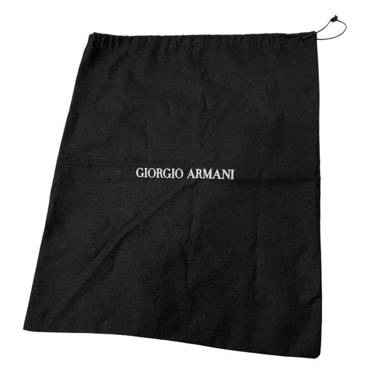 GIORGIO ARMANI グレインレザースリッポンシューズ ドライビング 短靴 ブーツ ローファー クツ ジョルジオアルマーニ メンズ