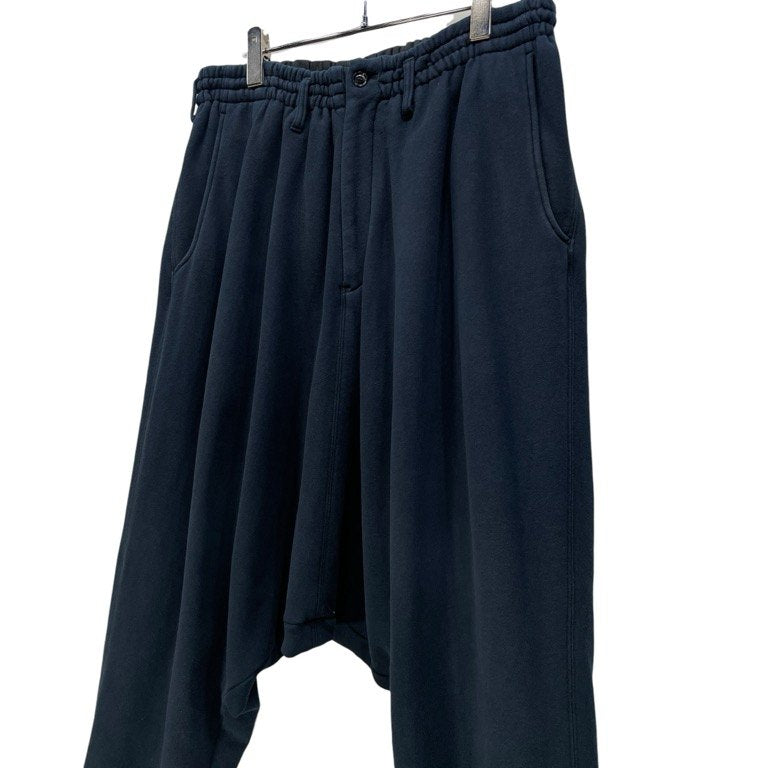 Yohji Yamamoto Pour Homme 19SS スウェットドローストリングサルエルイージーパンツ ウエストゴム 紐 ボトムス ヨウジヤマモトプールオム メンズ