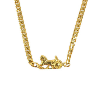 CELINE CELINE ロング ネックレス 馬車