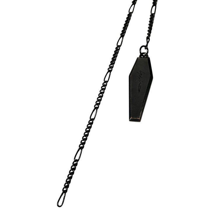 Yohji Yamamoto Pour Homme 19AW ロゴエングレービングチェーンブローチ バッジ アクセサリー 服飾小物 Archive ヨウジヤマモト メンズ レディース ユニセックス