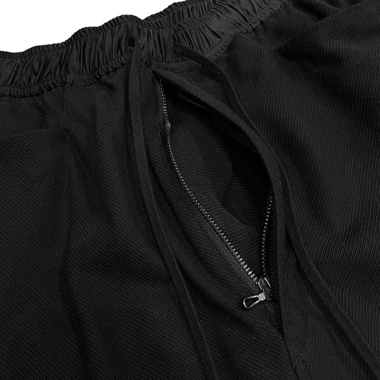 JULIUS 23SS コットングログランキュプラ切り替えサルエルイージーハーフパンツ ショートパンツ ショーツ 817PAM4 定価46,200円