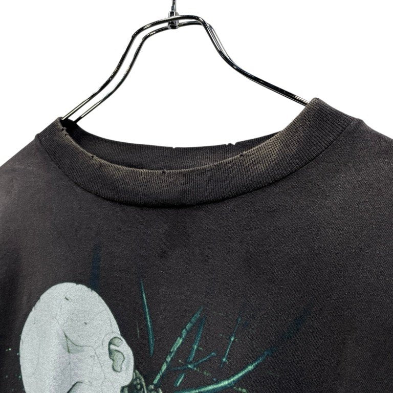 SAINT MICHAEL SM-YS1-0000-C33 GS_LS TEE GITS BLACK GHOST IN THE SHELL 攻殻機動隊コラボレーションプリントTシャツ カットソー Tee T-shirt 定価51,700円 SAINT Mxxxxxx セントマイケル メンズ