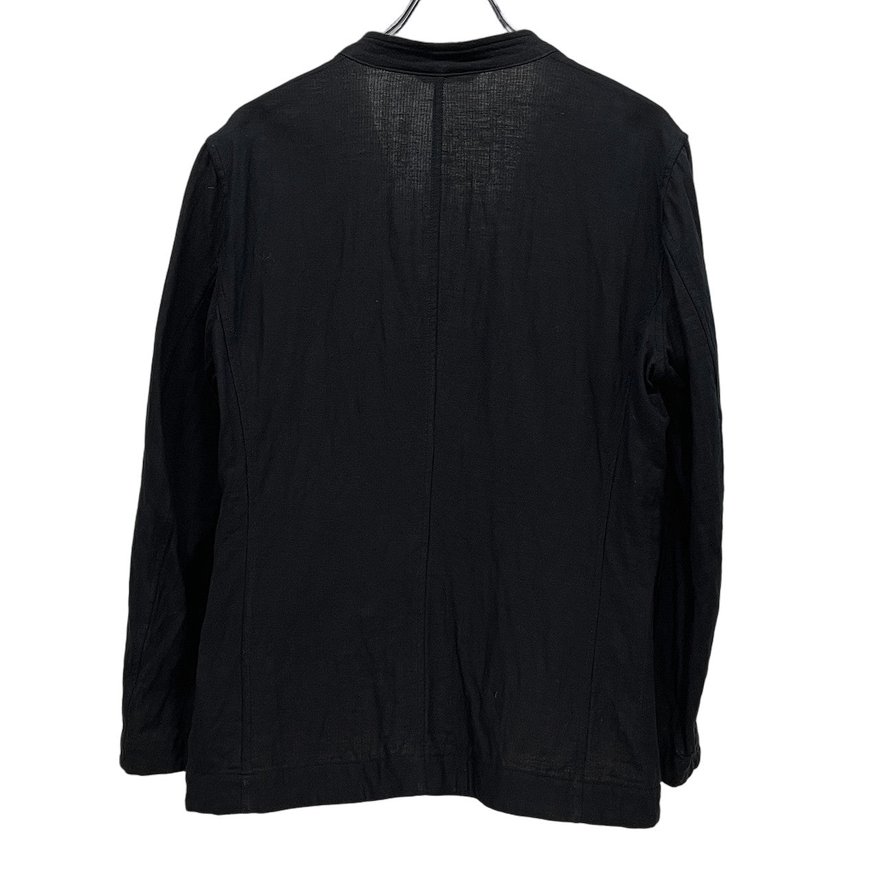 ISSEY MIYAKE MEN 20SS コットンリネンリバーシブルノーカラージャケット LOOK3 ブルゾン コート アウター イッセイミヤケ メン メンズ