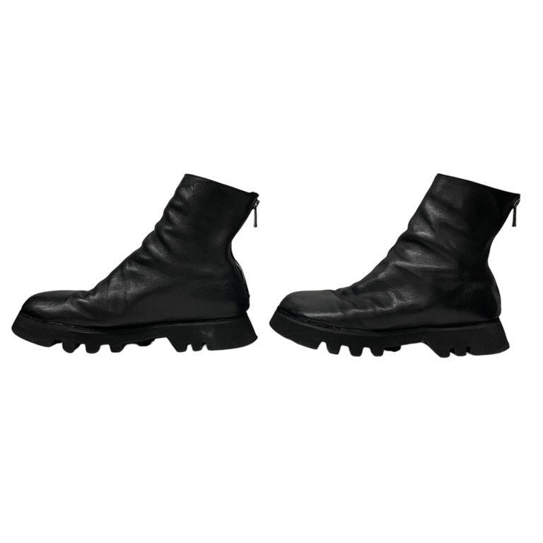 GUIDI ZO08V HORSE FULL GRAIN BLAKE ANKLE BACK ZIP BOOTS ホースレザーVi-Liteソールバックジップブーツ シューズ 靴 クツ 馬革 定価218,900円 グイディ メンズ