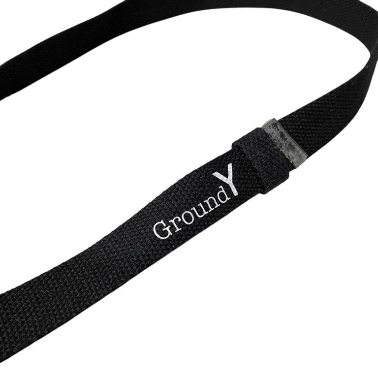 Ground Y コブラバックルフリーサイズコットンベルト 服飾小物 Yohji Yamamoto ヨウジヤマモト グラウンドワイ メンズ レディース ユニセックス