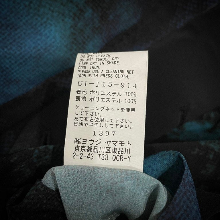 S'YTE Yohji Yamamoto 23SS INKJET PRINTED JACKET WITH RAGLAN SLEEVES インクジェットプリントラグランスリーブジャケット ブルゾン コート アウター サイト ヨウジヤマモト メンズ レディース ユニセックス