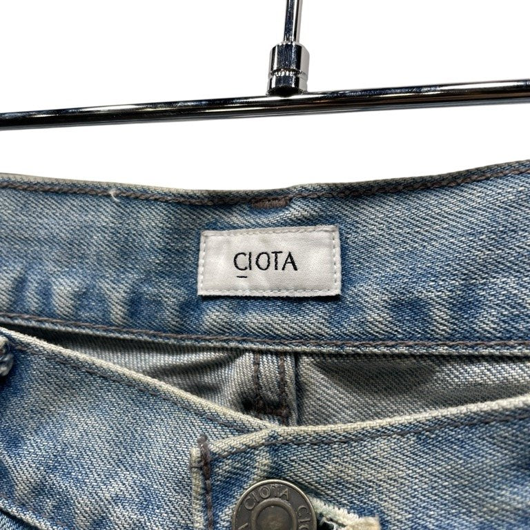 CIOTA スビンコットン 13,5oz バギーデニムパンツ Baggy 5 Pocket Pants ジーンズ シオタ メンズ