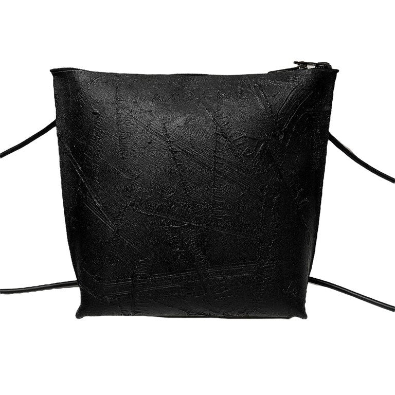 Kagari Yusuke 黒壁 クギブクロ カウレザーパテコーティング電線ストラップショルダーバッグ 鞄 カバン カガリユウスケ メンズ レディース ユニセックス