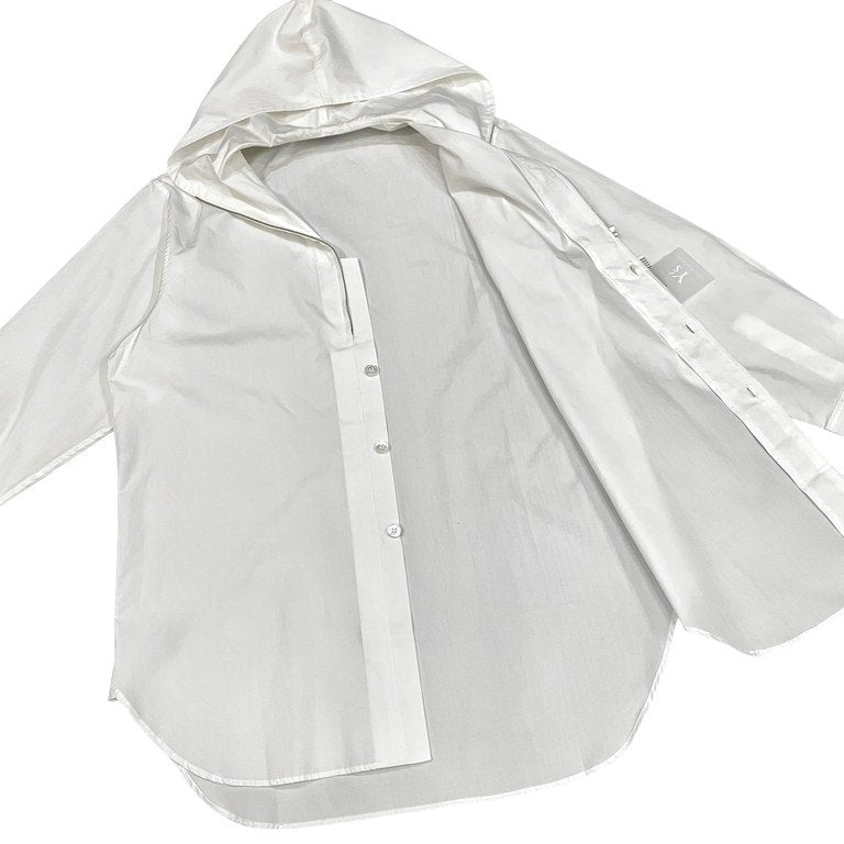 Y's コットンブロードフーデッドシャツ Archive 90s 未使用タグ付き