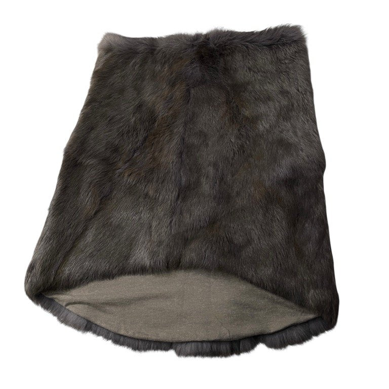 HELMUT LANG ラビットファーボリュームスヌード ネックウォーマー マフラー 服飾雑貨 ヘルムートラング レディース