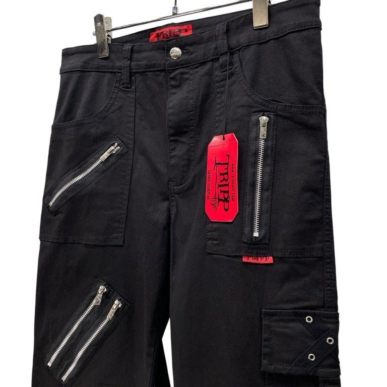 TRIPP NYC RAGE PANT ストレッチコットンマルチジップボンテージパンツ ボトムス スキニー スリム 未使用タグ付き トリップニューヨークシティ メンズ