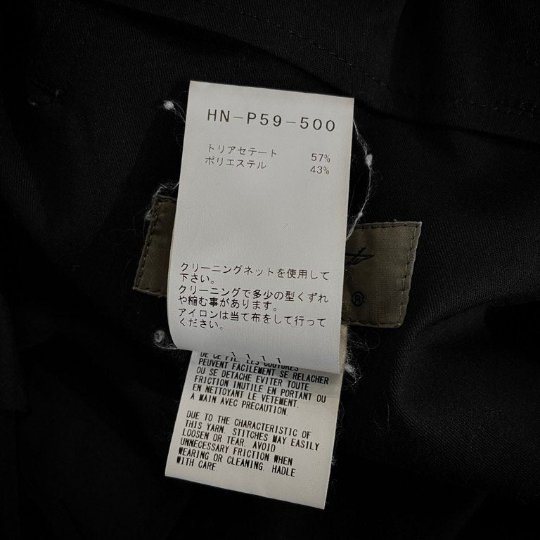 Yohji Yamamoto Pour Homme 20SS トリアセテートポリエステルタキシードクロスダッククロップドパンツ ボトムス ヨウジヤマモトプールオム メンズ