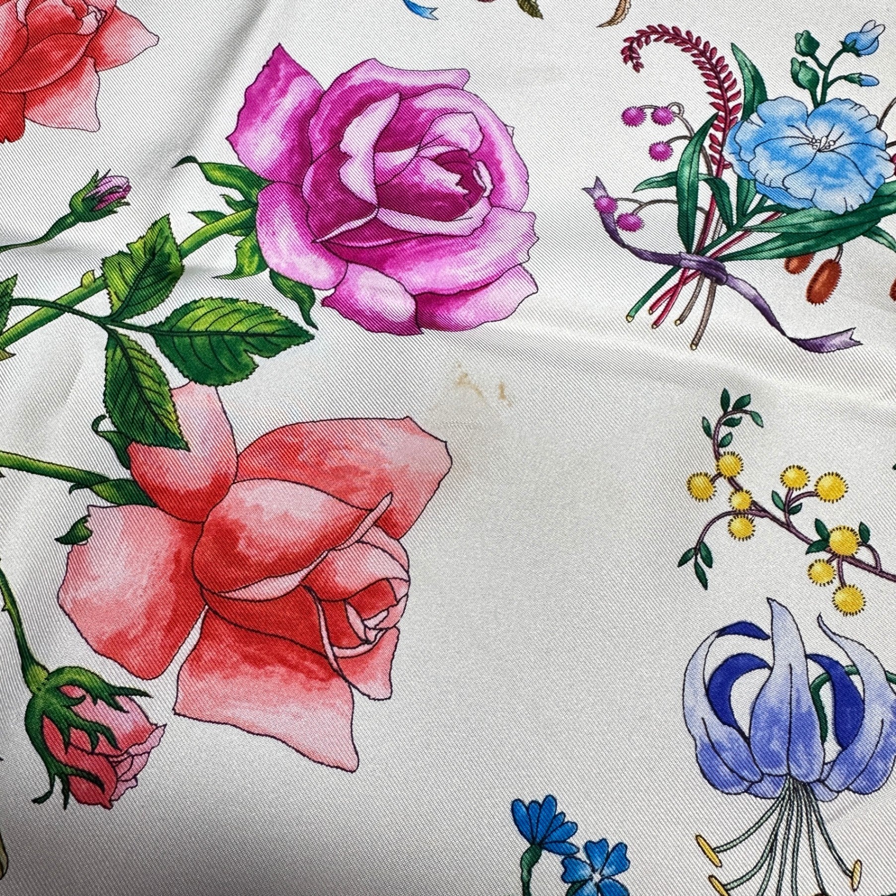 GUCCI GUCCI スカーフ フローラル