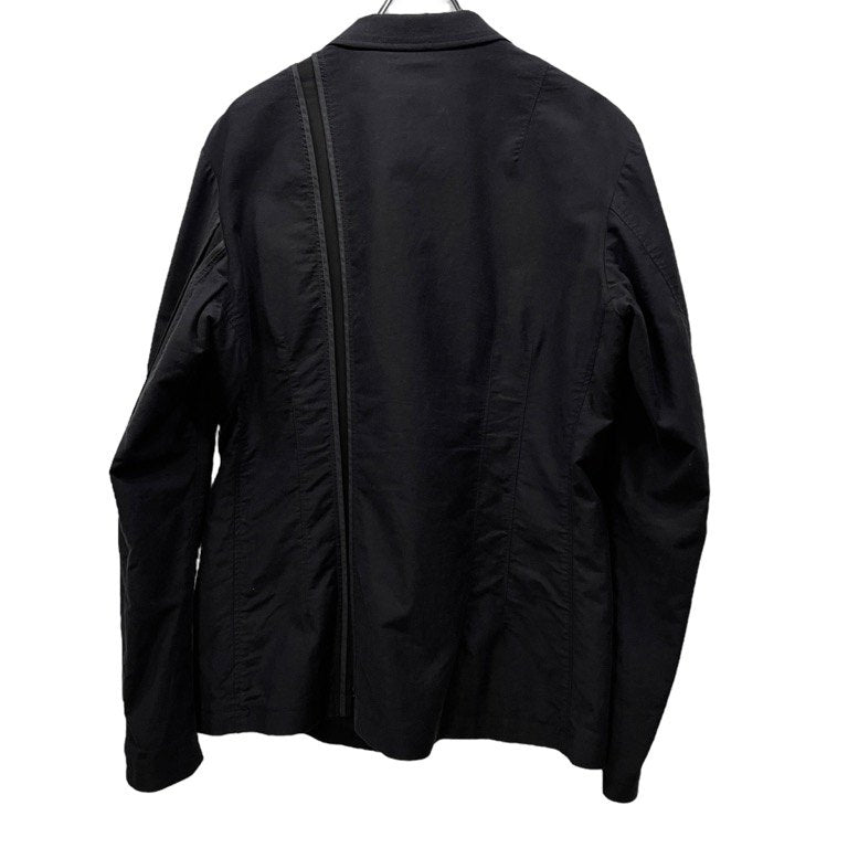 Yohji Yamamoto Pour Homme 16SS コットンギャバジンパイピングストライプセットアップスーツ LOOK1 縦線 切替 Archive テーラードジャケット サルエルパンツ ヨウジヤマモトプールオム メンズ