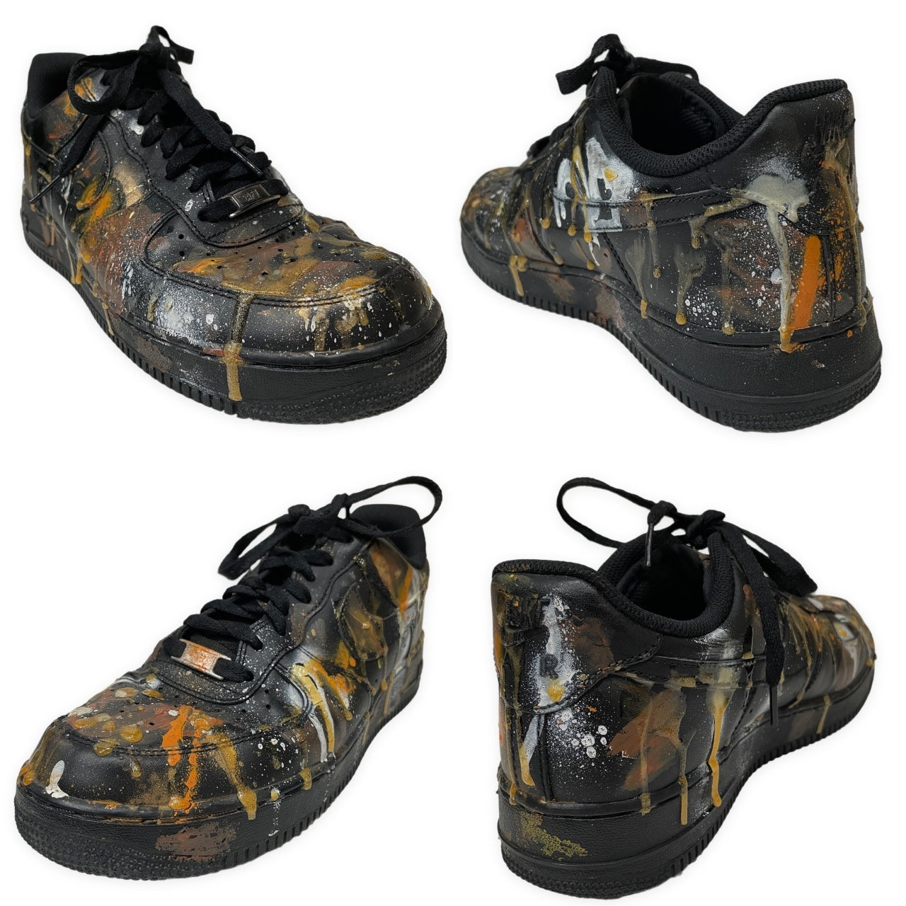 CILANDSIA NIKE AIR FORCE 1 ハンドペイントローカットスニーカー シューズ 靴 クツ ペンキ 27.5cm チランドシア メンズ
