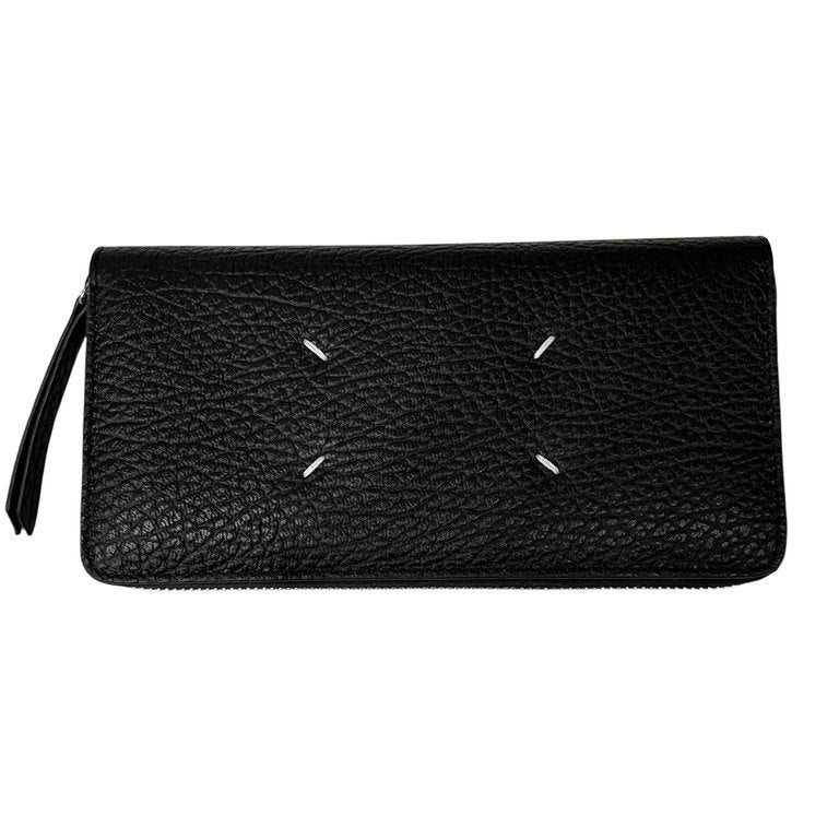 Maison Margiela 4ステッチ グレインレザー ジップアラウンド ラウンドファスナー ロングウォレット 長財布 S56UI0110 P4455 定価111,100円 未使用 メゾンマルジェラ メンズ レディース ユニセックス