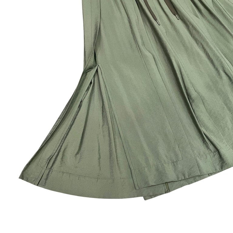 Vivienne Westwood RED LABEL 21SS タックプリーツサイドスリットイージーロングスカート パンツ ボトムス ドローストリング ヴィヴィアンウエストウッド レッドレーベル レディース