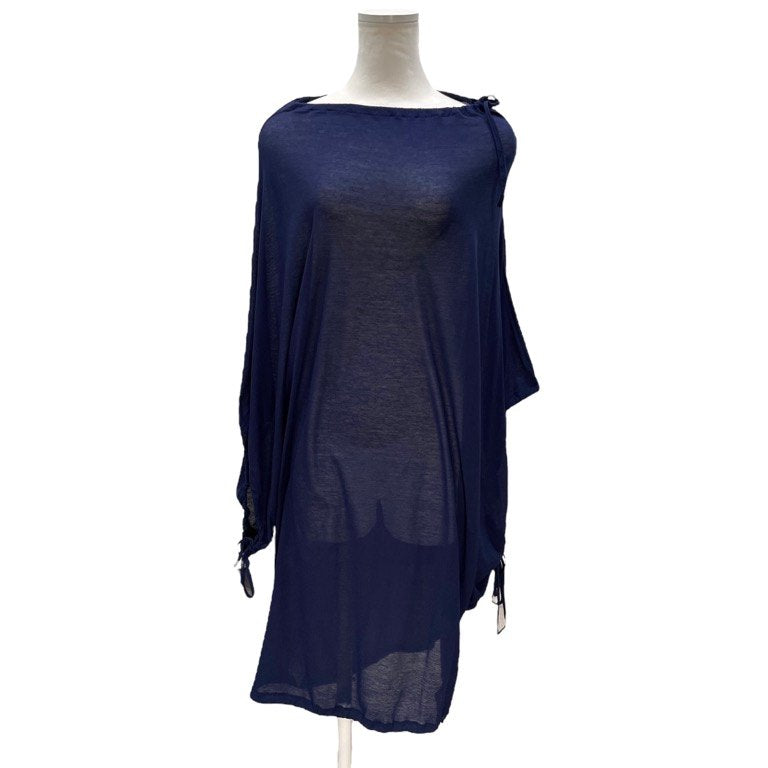 B Yohji Yamamoto 21SS 天竺ドルマンスリーブドローストリングカットソー Tシャツ トップス ビー ヨウジヤマモト レディース