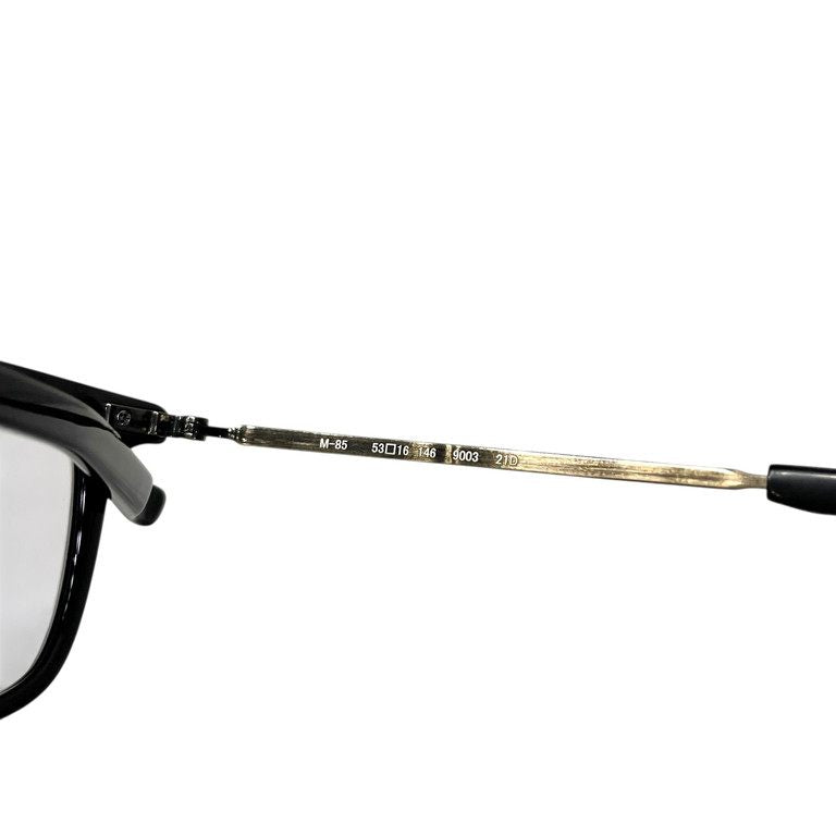 999.9 21SS M-85 チタニウムテンプルスクエアフレームメガネ 眼鏡 サングラス チタン アイウェア 定価46,200円 フォーナインズ メンズ レディース ユニセックス