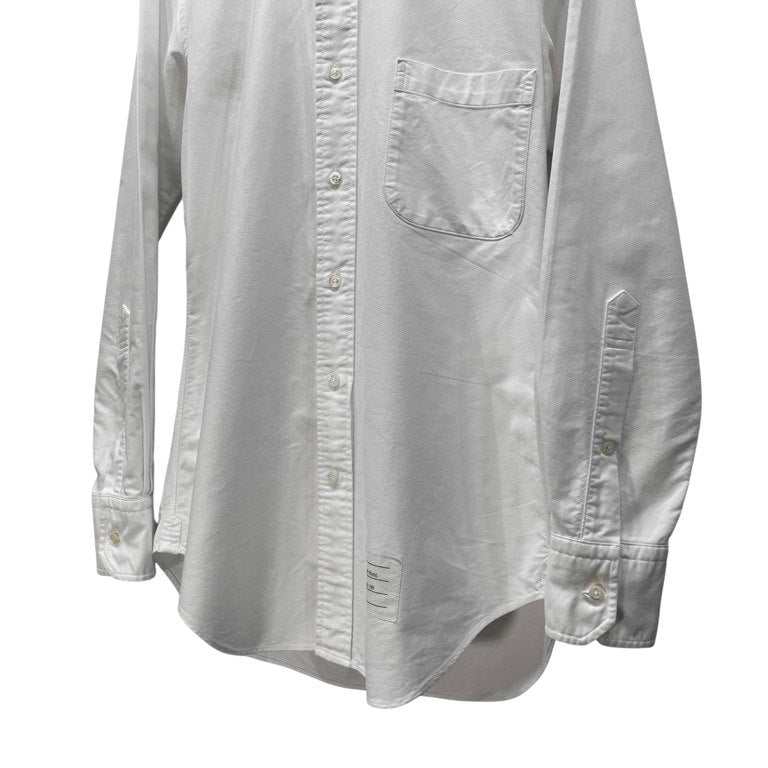 THOM BROWNE コットンオックスフォードボタンダウンシャツ ブラウス トップス トムブラウン メンズ