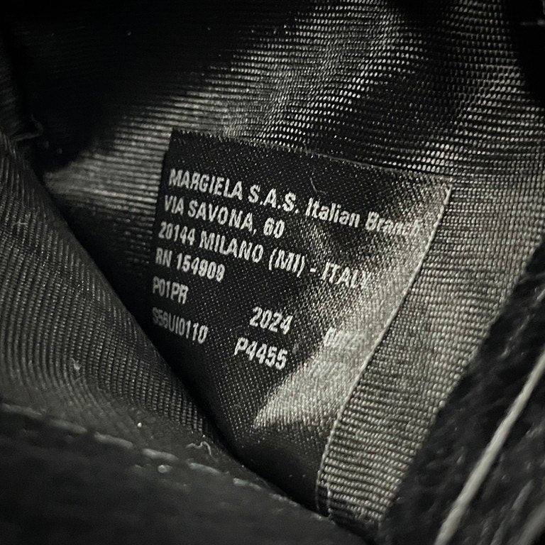 Maison Margiela 4ステッチ グレインレザー ジップアラウンド ラウンドファスナー ロングウォレット 長財布 S56UI0110 P4455 定価111,100円 未使用 メゾンマルジェラ メンズ レディース ユニセックス