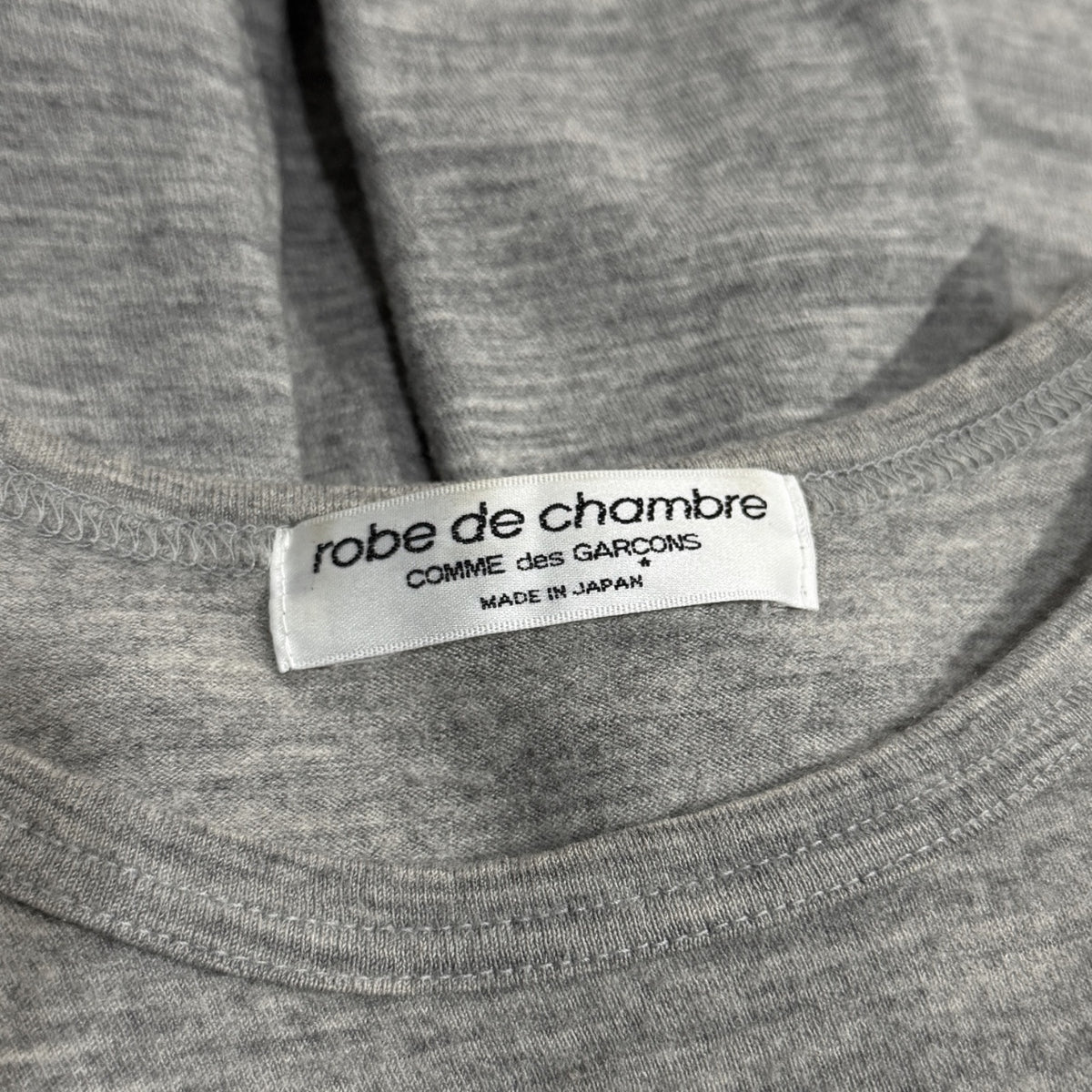 robe de chambre COMME des GARCONS 01AW ドットデザインウールカットソー クルーネック 短丈 トップス ギャルソン コムコム Archive レディース