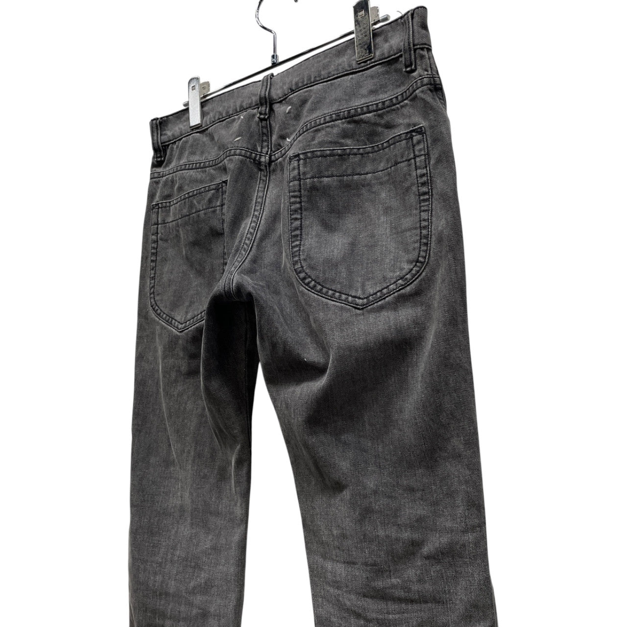 Maison Martin Margiela 10 07SS ブラックデニムボタンフライギミックジーンズ パンツ ボトムス Archive 本人期 メゾンマルタンマルジェラ メンズ