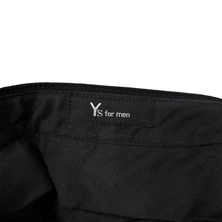Y's for men ウールコットントロピカル2タックテーパードパンツ スラックス トラウザーズ Archive 70s 80s 初期 ボトムス Yohji Yamamoto Pour Homme ヨウジヤマモトプールオム ワイズフォーメン メンズ