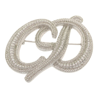 Christian Dior Christian Dior ブローチ CD